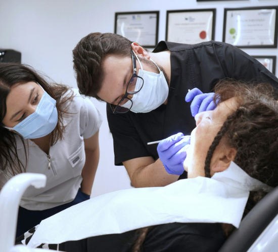 A variety of international dishes